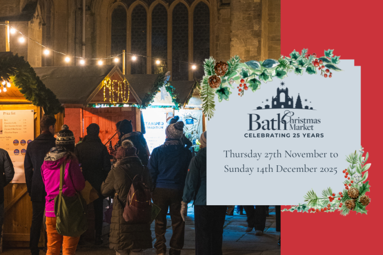 Bath Christmas Market 2025 dates announced | Achieve in Bathnes